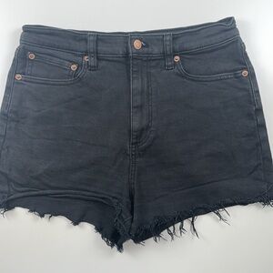 PINK Victoria's Secret High Waisted Cutoff Jean Shorts Size 28